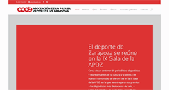 Desktop Screenshot of apdz.es